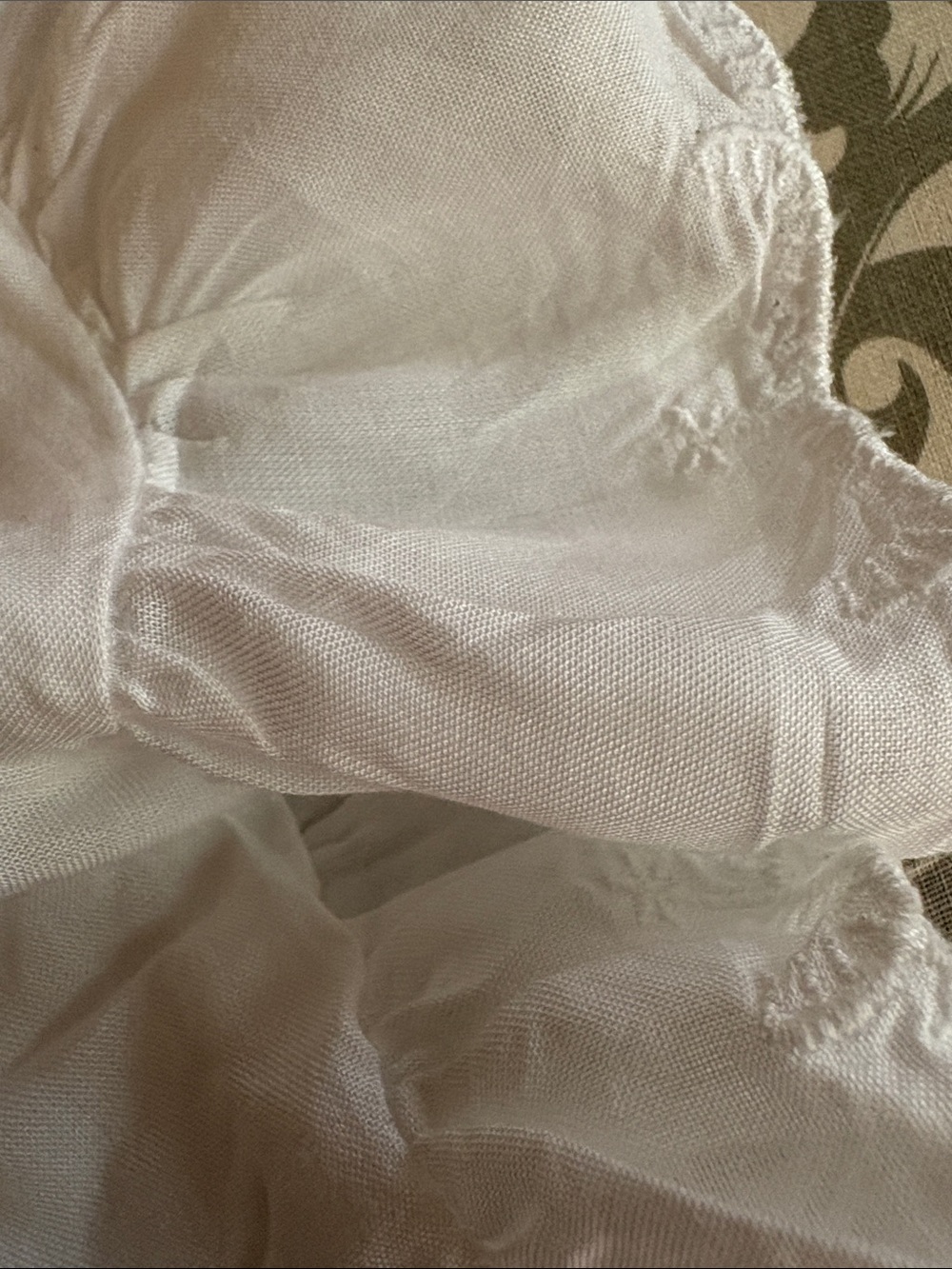 Wilfred White Tiered Ruffle Mini Dress. Modal - Picture 8 of 9